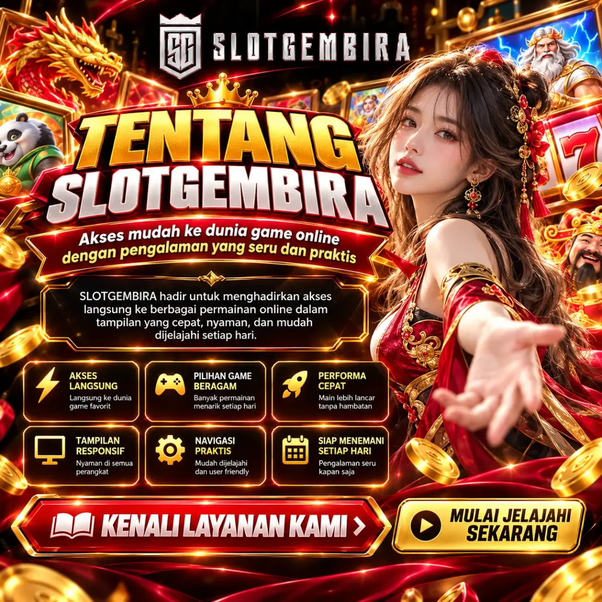 Banner halaman Tentang SLOTGEMBIRA: SLOTGEMBIRA : Akses Langsung Menuju Dunia Game Online